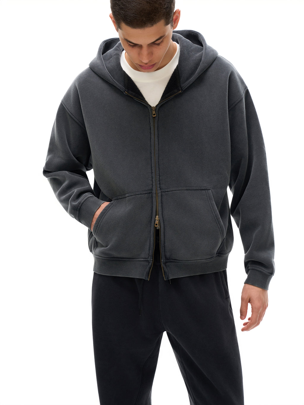 Ground Zipper Hoodie